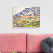 Toile Vincent van Gogh | Les Alpilles, 1890 (Insitu(Salon))