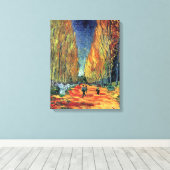 Toile Vincent Van Gogh - Les Alyscamps (Insitu (Plancher de Bois))