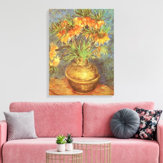 Toile Vincent van Gogh - Les amitiés dans un vase en cui (Insitu(Salon))