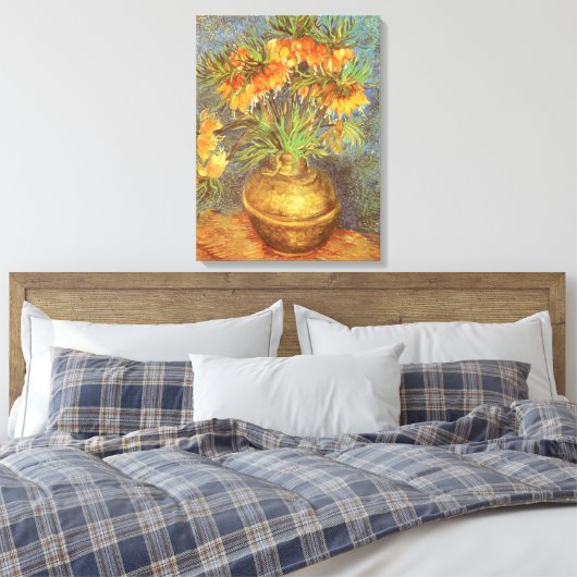 Toile Vincent van Gogh - Les amitiés dans un vase en cui (Insitu(Chambre))