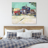 Toile Vincent van Gogh | Les Caravanes, L'Encampement Ts (Insitu(Chambre))