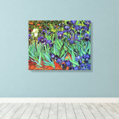 Toile Vincent Van Gogh - Les Iris - Flower Lover Fine Ar (Insitu (Plancher de Bois))