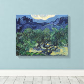 Toile Vincent van Gogh - Les oliviers (Insitu (Plancher de Bois))