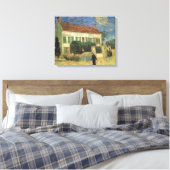 Toile Vincent van Gogh - Maison Blanche à la nuit (Insitu(Chambre))