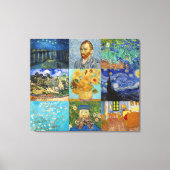 Toile Vincent Van Gogh - Masterpieces Patchwork (Recto)