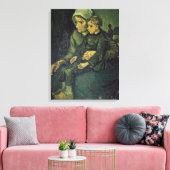 Toile Vincent van Gogh | Mère et Enfant, 1885 (Insitu(Salon))