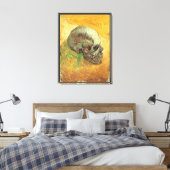 Toile Vincent van Gogh - Nature morte avec crâne (Insitu(Chambre))