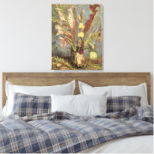 Toile Vincent van Gogh - Nature morte Vase avec Glaïeuls (Insitu(Chambre))