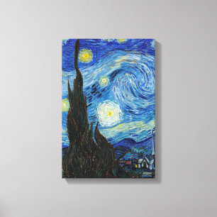 Toile Vincent Van Gogh Nuit d'art Vintage