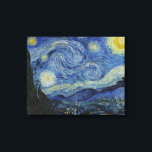 Toile Vincent van Gogh - Nuit étoilée<br><div class="desc">Vincent van Gogh - Nuit étoilée - 1889 - peinture à l'huile</div>
