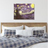 Toile Vincent van Gogh - Nuit étoilée (Insitu(Chambre))