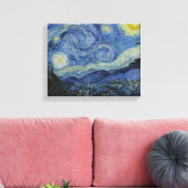 Toile Vincent van Gogh - Nuit étoilée (Insitu(Salon))