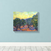 Toile Vincent Van Gogh Olive Grove Impressionnisme Art (Insitu (Plancher de Bois))