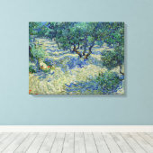 Toile Vincent van Gogh - Olive Orchard (Insitu (Plancher de Bois))