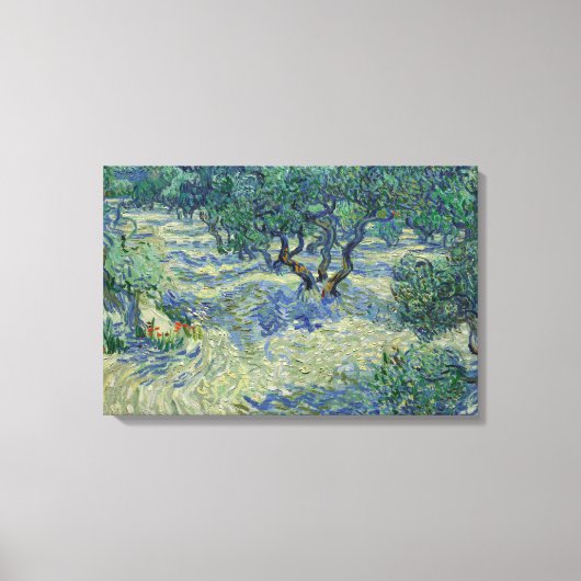 Toile Vincent van Gogh - Olive Orchard (Recto)