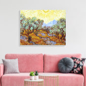 Toile Vincent van Gogh Olive Trees (Insitu(Salon))