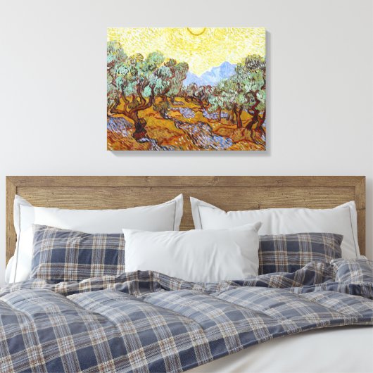 Toile Vincent van Gogh Olive Trees (Insitu(Chambre))