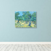 Toile Vincent van Gogh - Oliveraie (Insitu (Plancher de Bois))