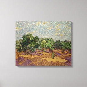 Toile Vincent van Gogh - Oliviers