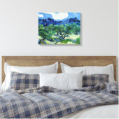 Toile Vincent Van Gogh, Oliviers aux Alpilles (Insitu(Chambre))