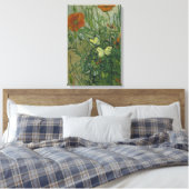 Toile Vincent van Gogh - Papillons et papillons (Insitu(Chambre))