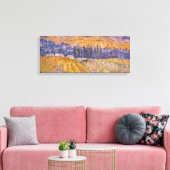 Toile Vincent van Gogh - Paysage à Auvers dans la pluie (Insitu(Salon))