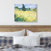 Toile Vincent van Gogh | Paysage avec maïs vert, 1889 (Insitu(Chambre))