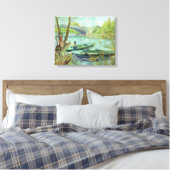 Toile Vincent van Gogh | Pêche au printemps (Insitu(Chambre))