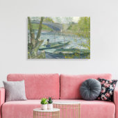 Toile Vincent van Gogh - Pêche au printemps, Pont de (Insitu(Salon))