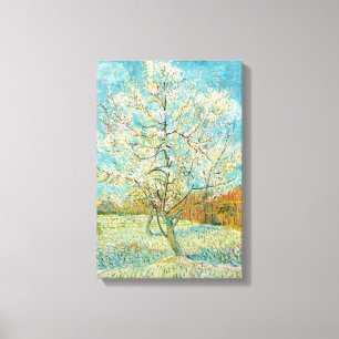 Toile Vincent van Gogh - Pêcher rose en fleurs