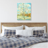 Toile Vincent van Gogh - Poche rose en fleurs (Insitu(Chambre))