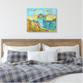 Toile Vincent van Gogh - Pont Langlois à Arles #1 (Insitu(Chambre))