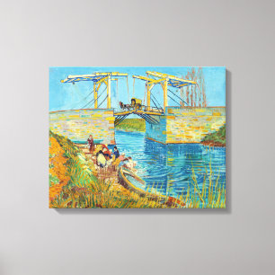 Toile Vincent van Gogh - Pont Langlois à Arles #1