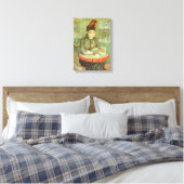 Toile Vincent van Gogh - Portrait d'Agostina Segatori (Insitu(Chambre))