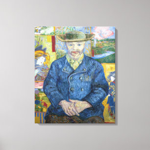 Toile Vincent van Gogh - Portrait de Pere Tanguy