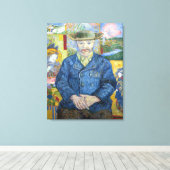 Toile Vincent van Gogh - Portrait de Pere Tanguy (Insitu (Plancher de Bois))