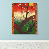 Toile Vincent van Gogh - Prunier en fleurs (Insitu (Plancher de Bois))