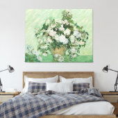 Toile Vincent van Gogh - Roses  (Insitu(Chambre))