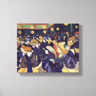 Toile Vincent Van Gogh - Salle de danse à Arles