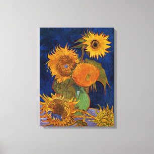 Toile Vincent van Gogh Six Sunflowers Fine Art GalleryHD