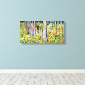 Toile Vincent Van Gogh - Sous-croissance à deux chiffres (Insitu (Plancher de Bois))