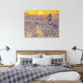 Toile Vincent van Gogh - Sower avec réglage Sun (Insitu(Chambre))