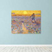 Toile Vincent van Gogh - Sower avec réglage Sun (Insitu (Plancher de Bois))