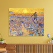 Toile Vincent van Gogh - Sower avec réglage Sun (Insitu(Salon))