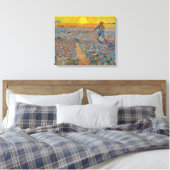 Toile Vincent Van Gogh - Sower avec réglage Sun (Insitu(Chambre))