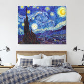 Toile VINCENT VAN GOGH - Starry night 1889 (Insitu(Chambre))