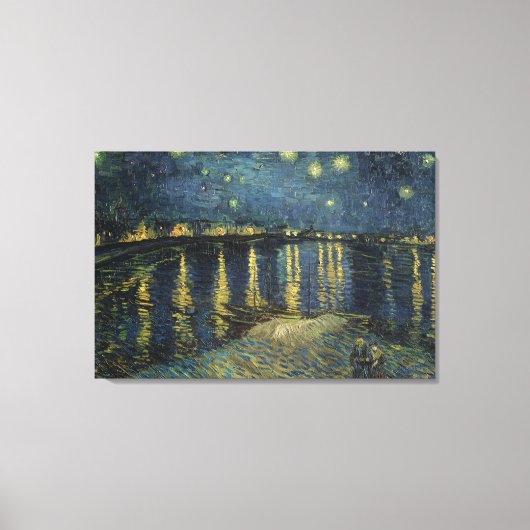 Toile Vincent van Gogh | Starry Night Over the Rhone (Recto)