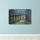 Toile Vincent van Gogh | Starry Night Over the Rhone (Insitu (Plancher de Bois))