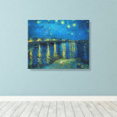 Toile Vincent Van Gogh Starry Night Over the Rhone (Insitu (Plancher de Bois))