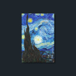 Toile Vincent Van Gogh Starry Nuit Vintage Art<br><div class="desc">Vincent Van Gogh Starry Nuit Vintage Beaux-Arts</div>